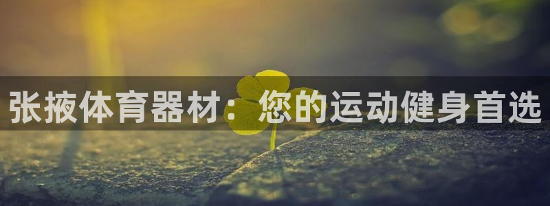 杏鑫娱乐提款:张掖体育器材:您的运动健身首选