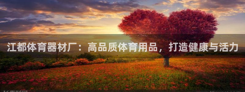 杏鑫娱乐六7O777：江都体育器材厂：高品质体育用品