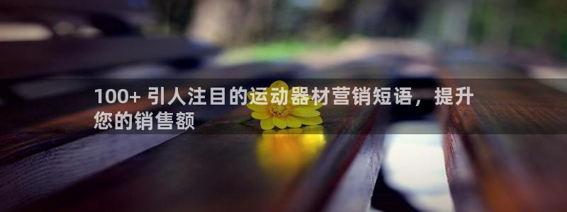 杏鑫平台开户要求是什么：100+ 引人注目的运动器材